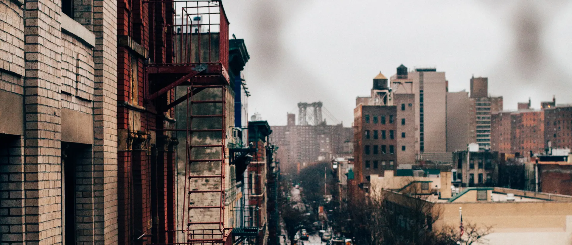 Repeating apartment blocks.