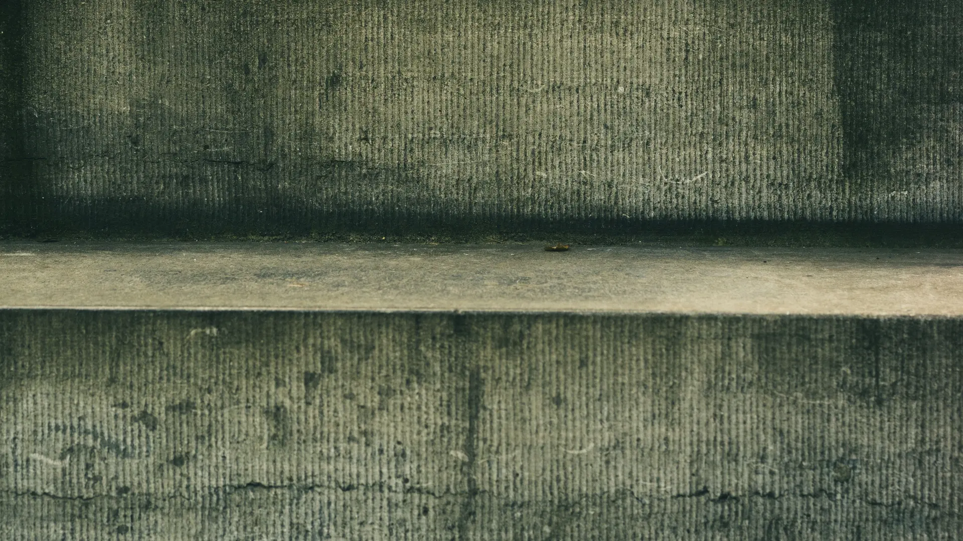 The texture of a concrete partition wall.
